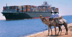 SuezCanal-ContainerShip